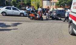 Motosiklet ambulansa çarptı: 1 yaralı