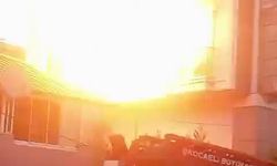 Mutfakta yangın çıktı, doğalgaz bomba gibi patladı