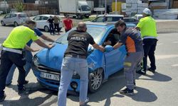 Samsun'da iki otomobil çarpıştı: 1 yaralı