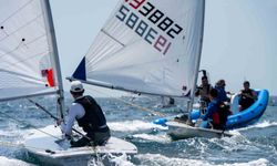 TAYK-Eker Olympos Regatta'da genç yelkenciler Marmara'da rüzgârla yarıştı