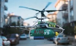 TEKNOFEST'te tanışan iki engelli arkadaş, insansız yangın söndürme helikopteri geliştirdi