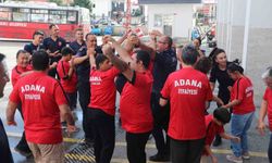 Adana'da özel çocuklar itfaiyeci oldu
