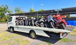 Aksaray'da 16 motosiklet trafikten men edildi
