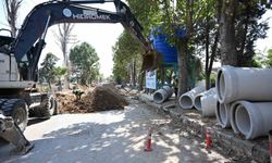 Alaşehir'de taşkınlara karşı 1.2 kilometrelik kolektör hattı