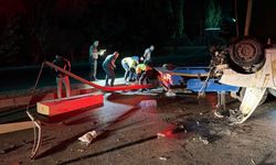 Ankara'da otomobil takla attı: 1 ölü