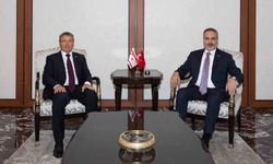 Bakan Fidan, KKTC Başbakanı Üstel ile görüştü