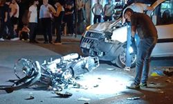 Batman'da hafif ticari araç ile motosiklet çarpıştı: 1 ölü