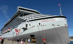 Bodrum'a dev kruvaziyer ile 2 bin 637 turist geldi