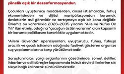 DMM'den 'Ailem Güvende' operasyonlarının 'keyfi ve hedef gözeterek yürütüldüğü' iddialarına yalanlama