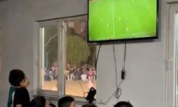 Düğüne Çorum FK maçı arası: Dışarıda halay çektiler, içeride maç izlediler