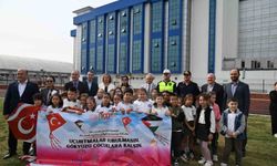 Edirne'de uçurtmalar Gazzeli çocuklar için gökyüzüne yükseldi