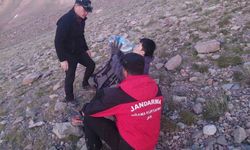 Erciyes Dağı'nda mahsur kalan yabancı uyruklu kişi kurtarıldı