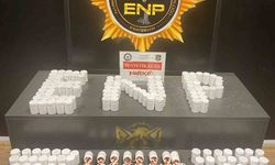 Eskişehir'de 8 bin 67 sentetik ecza hap ele geçirildi