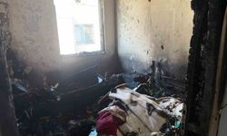 Ev yangınına ilk müdahaleyi ilaçlama motorlarına koydukları suyla yaptılar