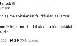 Hazine ve Maliye Bakanı Şimşek: 'Şahsımla ilgili istifa iddiaları asılsızdır'