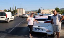 'Kanseri yendim, kutlamak için korna basın'