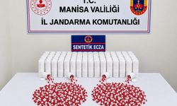 Kırsala gizlediği 12 bin 450 sentetik hapla yakalandı