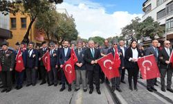 Konya'da 'Kahramanlarla Kardeşlik Yolunda' yürüyüşü