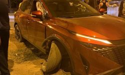 Mardin'de otomobil refüje çıktı: 1 yaralı