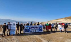 Nemrut Kalderası'nda 30 kilometrelik çanak yürüyüşü