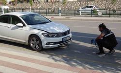 Otomobilin çarptığı yaşlı adam ağır yaralandı