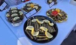 Sarma ve tatlılar yarıştı