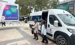 Sındırgı'da kadınlara kanser taraması için ulaşım desteği