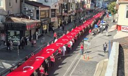 Tekirdağ'da Gaziler Günü'nde anlamlı yürüyüş