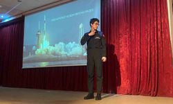 Türkiye'nin ikinci astronotu Tuva Cihangir Atasever, Ankaralı öğrencilerle uzay yolculuğunu paylaştı