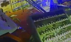 Veresiye tartışması iddiası: Kamyonuyla tekel bayisine böyle daldı
