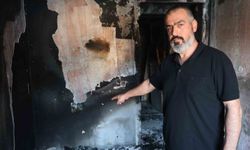 Yanmış daireden yayılan koku ve böcekler komşuları canından bezdirdi