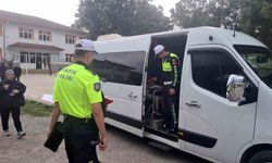 Zonguldak'ta okul servislerine sıkı denetim