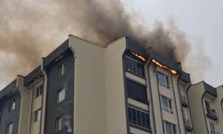 Alev alev yanan binadaki yangın kontrol altında