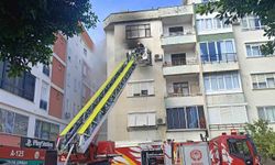 Antalya'da apartman yangını