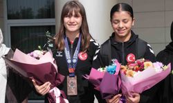Avrupa Şampiyonası'ndan dönen milli sporcular Cizre'de