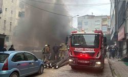Bahçelievler'de inşaatta yangın paniği