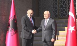 Bakan Güler, Arnavutluk Cumhuriyeti Savunma Bakanı Nufi ile görüştü