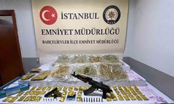 Başakşehir'de uyuşturucu operasyonunda AK-47 ele geçirildi