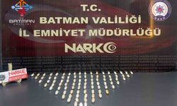 Batman'da yabancı uyruklu şahsın midesinden 750 gram metamfetamin çıktı