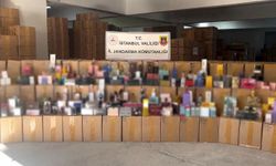 Bayrampaşa'da piyasa değeri 350 milyon TL olan dünyaca ünlü markalara ait sahte parfüm ele geçirdi