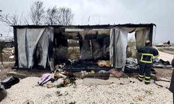 Burdur'da baraka yangını: Yaşlı kadın hayatını kaybetti