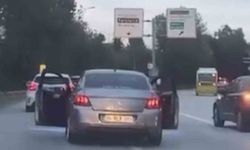 Bursa'da trafikte tehlikeli yolculuk kamerada