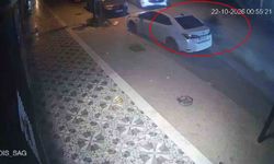 Çalıntı motosikletle polisten kaçan şahıs, metrelerce havaya uçtuktan sonra yaya olarak kaçışını sürdürdü