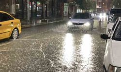 Elazığ'da sağanak etkisini sürdürüyor
