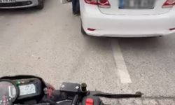 Eskişehir'de motosikletli ile sürücü arasında 'emekli polis' tartışması
