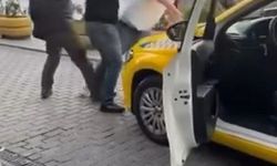 Fatih'te taksicilerin yolcu alma tartışması kavgaya dönüştü