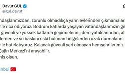 İstanbul Valisi Gül: 'Vatandaşlarımız, zorunlu olmadıkça yarın evlerinden çıkmasın'