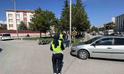 Karaman'da otomobille motosiklet çarpıştı: 1 yaralı