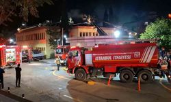 Kartal'da hastanenin çatısında çıkan yangın söndürüldü
