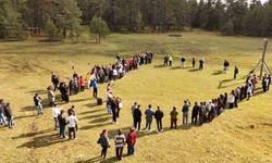 Kastamonu'da Cumhuriyet'in 103. yılına özel 103 meyve çekirdeği doğayla buluşturuldu